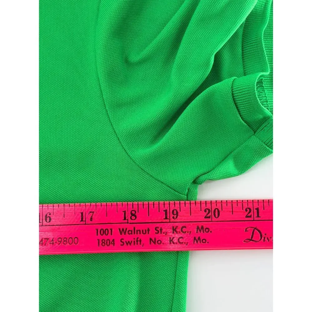 Polo Ralph Lauren Polo Shirt Men's L Green 2014 US Open Pinehurst No. 2 Golf USG